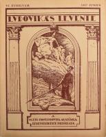 1927 Ludovikás Levente, a M. Kir. Honvéd Ludovika Akadémia Levente-köreinek évkönyve, VI. évf. júniusi szám 64 p.