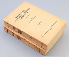Gál Kelemen: A kolozsvári unitárius kollégium története. (1568-1900). 1-2. köt. [Kolozsvár], 1935. Minerva. 568 l., 590 l. Fűzve, kiadói borítóban, első kötet gerincén kis folt egyébként, jó megkímélt állapotban