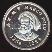 Kína 1983. 5J Ag "Marco Polo" T:PP Tanúsítvánnyal!