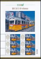2025 BKV 3873 UV villamosa megszemélyesített hatos kisív dísztokban