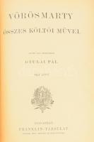 Vörösmarty összes költői művei. I-II. köt. Sajtó alá rendezte Gyulai Pál. Bp., én., Franklin, 1 t.+ ...