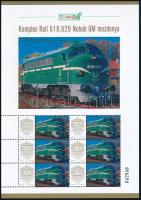 2025 Komplex Rail 618.629 Nohab GM mozdonya megszemélyesített hatos kisív dísztokban