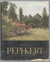 Fekete István: Pepi-kert. A szarvasi arborétum története és leírása. Bp., 1960, Mezőgazdasági Kiadó, 162+(2) p. Első kiadás. Fekete-fehér képekkel illusztrálva. Kiadói egészvászon-kötés, nagyrészt jó állapotban, kissé sérült kiadói papír védőborítóban. Megjelent 4000 példányban.