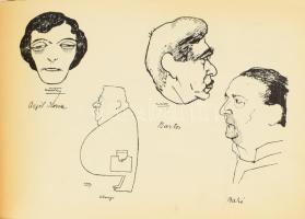 Harsányi Zsolt: Komédiások - Írta: Harsányi Zsolt. Rajzolták: Major Henrik és Kürthy György. É.n, Te...