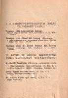 Az 1939. évi június hó 10-ére összehívott Országgyűlés Felsőháza tagjainak név- és lakjegyzéke. Össz...