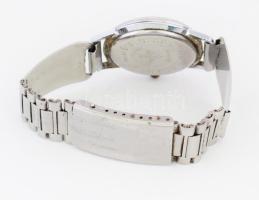 Darwil Special Flat Luxe mechanikus karóra, 17 köves, fém szíjjal, működik, foltos számlappal, karco...