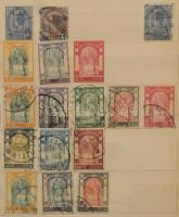 Thaiföld 149 db bélyeg közepes berakóban