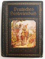 Gustav A. Ritter: Deutsches Historienbuch. Volkssagen, Geschichten und Legenden aus alten Ritterburgen, Schlössern, Klöstern, Städten ferner Volkssitten, Volksgebräuche, Volksfeste, Hexen-, Teufels-, Gespenstergeschichten, Ränke, Schwänke und Aberglauben aus alten Zeiten. Berlin, é.n. (1900 k.), Theo Stroefer Kunstverlag. Német nyelven. XII+676 p. Fekete-fehér illusztrációkkal. Kiadói illusztrált szecessziós egészvászon kötés, gerincen és borítón kopásnyomokkal, belső kötéstáblán és előzéklapon magyar ny. névbejegyzéssel, címkép utólagosan kiszínezve.