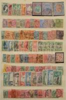 Angol gyarmatok 830 db bélyeg, benne sok Kanada, A4-es berakóban