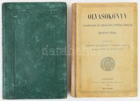 Csuday Jenő: Világtörténelem. Szombathely, 1885, Özv. Seiler Henrikné, sérült egészvászon kötés + Dreisziger Ferencz et al: Olvasókönyv a gazdasági- és általános ismétlő-iskolák használatára. Bp., 1899, Szent István Társulat, kopott félvászon kötés.