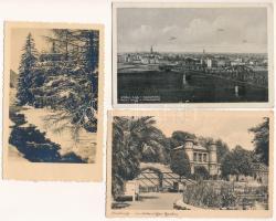 21 db RÉGI külföldi város képeslap vegyes minőségben / 21 pre-1945 foreign town postcards in mixed q...