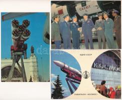 ŰRHAJÓZÁS - 19 db MODERN képeslap / ASTRONAUTICS - 19 modern postcards