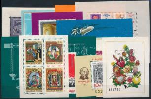 1949-1990 12 db blokk stecklapon