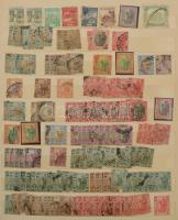 Malajzia 1.825 db bélyeg A4-es berakóban, benne kis államok és kevés Nepál is