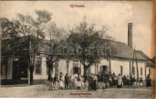 1911 Újozora, Új-Ozora, Uzdin; Hengergőzmalom. Járossy Gy. fényképész felvétele / steam mill (fl)