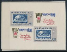 1965 WIPA vágott kisív