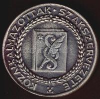 DN "Szakszervezeti tagságért - Közalkalmazottak Szakszervezete" ffém emlékérem T:2 Eredeti...