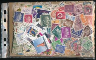 Deutsches Reich, NSZK 1.000 db bélyeg és blokk ömlesztve zacskóban