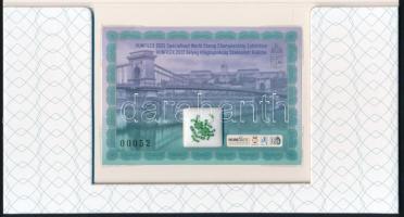 2022 HUNFILEX porcelános emlékív tokban / souvenir sheet with porcelain inset