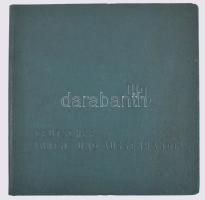 cca. 1960-70 VEB Porzellanwerk ,,Graf von Henneberg" Ilmenau német porcelán katalógus, egészold...