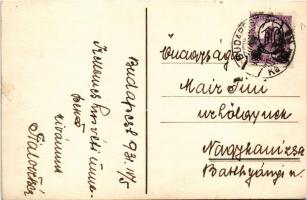 1931 Budapest, Graf Zeppelin léghajó / Zeppelin airship over Budapest. photo