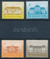 1986 Kastélyok (I.) 2Ft, 4Ft, 6Ft, 7Ft III. B papír és fogazat változatban