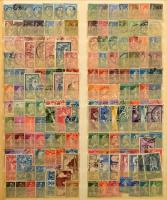 Franciaország 1.283 klf bélyeg 4 berakólapon és 1 stecklapon