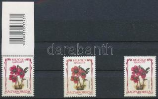 2011 Virág védett hazai virágok - Belföld Ajánlott bélyeg mind a 3 létező papír és fogazatváltozatban