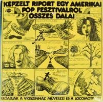 Déry Tibor - Presser Gábor - Adamis Anna - "Képzelt Riport Egy Amerikai Pop-Fesztiválról" Összes Dalai, Vinyl, LP,