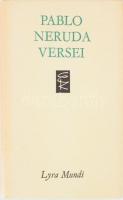 Pablo Neruda versei. Válogatta Benyhe János. Lyra Mundi. Bp.,1986., Európa. Kiadói egészvászon-kötés, kiadói papír védőborítóban.