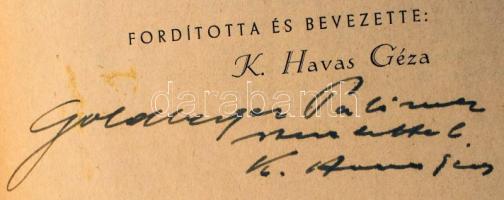 Kolligátum, 3 mű egy kötetben, közte K. Havas Géza (1905-1945) két dedikált műve:

Korai kapitaliz...