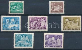 1961 Várak (II.) sor XIII. A vízjellel, 10f nélkül