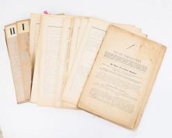 1888-1891 Az Osztrák-magyar Monarchia, a Magyar Királyság és Románia közötti határmegállapításáról s...