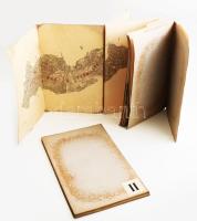 1888-1891 Az Osztrák-magyar Monarchia, a Magyar Királyság és Románia közötti határmegállapításáról szóló térképek A Magyarország és Románia között 1887. évi december hó 7-én/november hó 25-én kötött s az 1888. évi XIV. törvénycikkel az ország törvényei közé iktatott határegyezmény VI. cikke alapján, az 1888. év folyamán véghezvitt határjelzés leirása, az ide tartozó 30 határtérkép lappal. Bpest, 1889. Magy. kir. államnyomda. c. munka két óriási térkép melléklete, egyenként kb 4 méter hosszú és 34 cm széles térképszelvénnyel, vászonra vonva. Alapvetően jó állapotban. (A térkép 4 részben teljes) / 1888-1891 Maps on the border between the Austro-Hungarian Monarchy, the Kingdom of Hungary and Romania The Description of the border marking carried out during the year 1888, based on Article VI of the border agreement concluded between Hungary and Romania on December 7/November 25, 1887 and incorporated into the laws of the country by Act XIV of 1888, with the 30 border map sheets belonging to it. Budapest, 1889. Hungarian Royal State Printing House. Two huge maps annexation of the work, each with a map section approximately 4 meters long and 34 cm wide, drawn on canvas. Basically in good condition. (The map is complete in 4 parts)