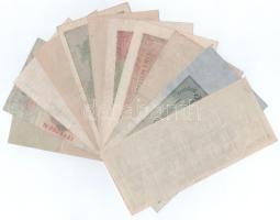 Német Birodalom / Weimari Köztársaság 1914-1923. 11xklf vegyes inflációs bankjegy tétel T:F, javarés...
