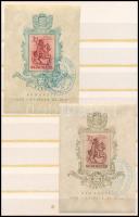 1939 Bethlen-blokkpár Protestáns Napok kék alkalmi bélyegzéssel