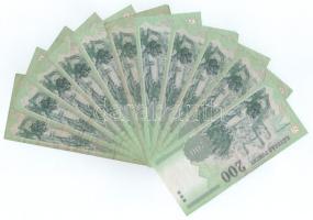 2001-2007. 200Ft (11x) mind különféle évjárat vagy betűjel T:F