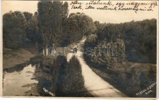 1924 Craiova, Királyi; Parcul Bibescu. Foto Chaland / park. photo (EK)