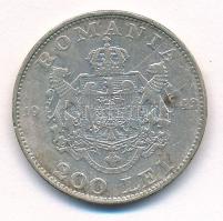 Románia 1942. 200L Ag "I. Mihály" T:XF,VF ph., patina
Romania 1942. 200 Lei Ag "Miha...