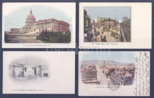 10 db USA / 10 pcs USA 1900-1910