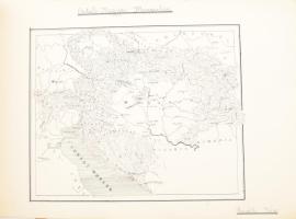 ca 1900 Kézzel rajzolt térkép lapok, térkép másolatok, Magyarország és világ. Lapok mérete 39x27 cm