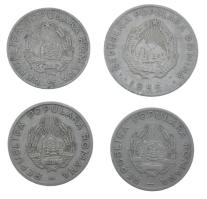 Románia 1952-1954. 25b Cu-Ni (3db, 2xklf) + 1955. 50b Cu-Ni T:XF,VF
Romania 1952-1954. 25 Bani Cu-N...