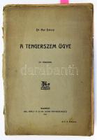 Pap Dávid, Dr.: A tengerszem ügye öt térképpel. Bp., 1903. Grill. 123p. + 5 t kiadói, kissé sérült papírborítóval. Nagyon ritka!