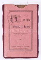 [ca 1900 Galicia és Bukovina lengyel kiadású térképe] Mapa Galicyi i Bukowiny. Inzyniera S. Kornmana. Lwow, Altenberga. 90x63 cm vászonra kasírozva. Eredeti tokkal és kísérő füzettel. Hemerling Kazimierz: Dla cyklistow Przewodnik po Galicyi. 61+1p. Borítóval