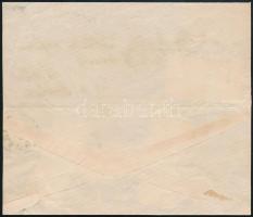 1872 Ajánlott levél 3 x Réznyomat 2kr + 3 x 3kr bélyeggel / Registered cover with 3 x Mi 8-9 "E...