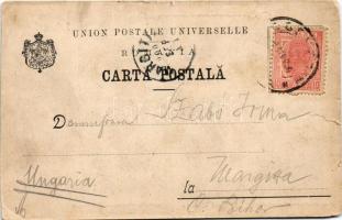 1900 Craiova, Királyi; Liceul Carol I. Samitca / grammar school (b)