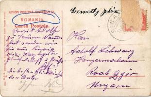 Sinaia, Castelul Peles vazut de la corpul de garda / castle, guards (Rb)