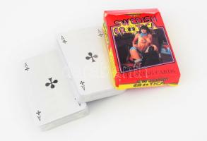 Swedish erotica pin up kártyapakli, + 2 pakli francia kártya