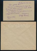 1921-1926 10 db levél, levelezőlap, szállítólevél Arató-Parlament bélyegekkel bérmentesítve