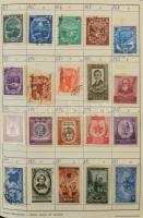 Románia 1860-1978 kb 3.352 klf bélyeg. Rendkívül tartalmas gyűjtemény cserefüzetekben feldolgozva, s...